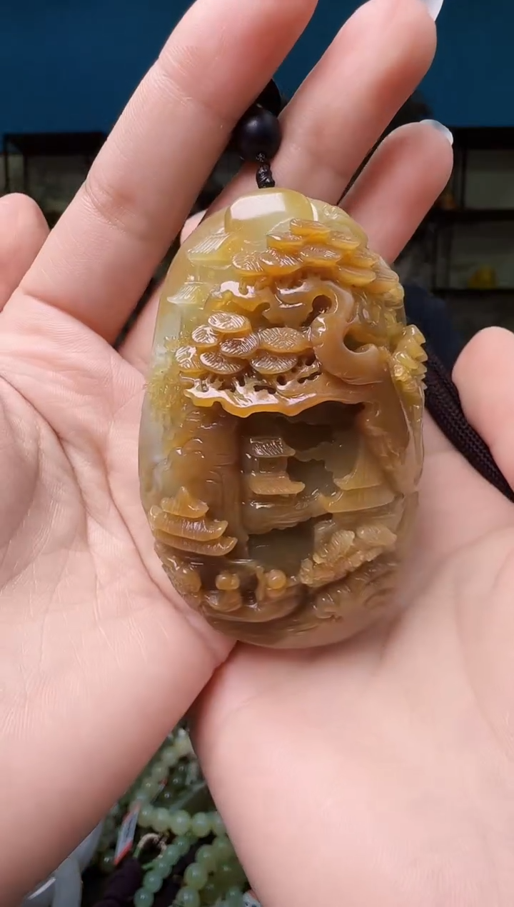 颈饰未镶嵌和田玉1