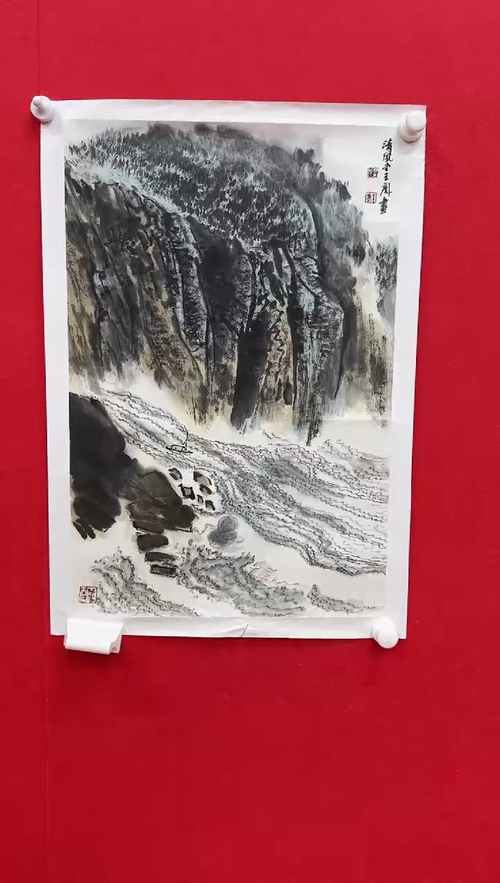 国画y天津人美-王彪山水2.7平尺