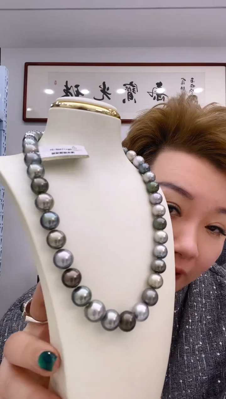 【闪购商品】海水珍珠项链未镶嵌54  9-12mm