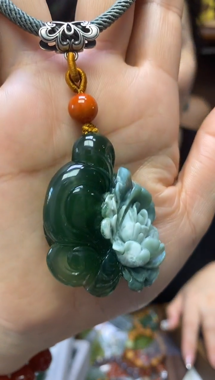 【闪购商品】岫玉吊坠未镶嵌·