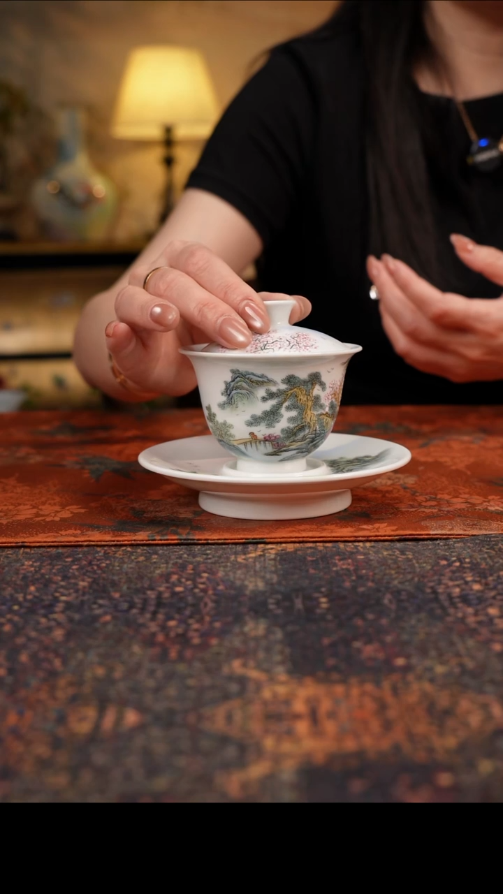 杯景德镇陶瓷杯碗柴烧多人