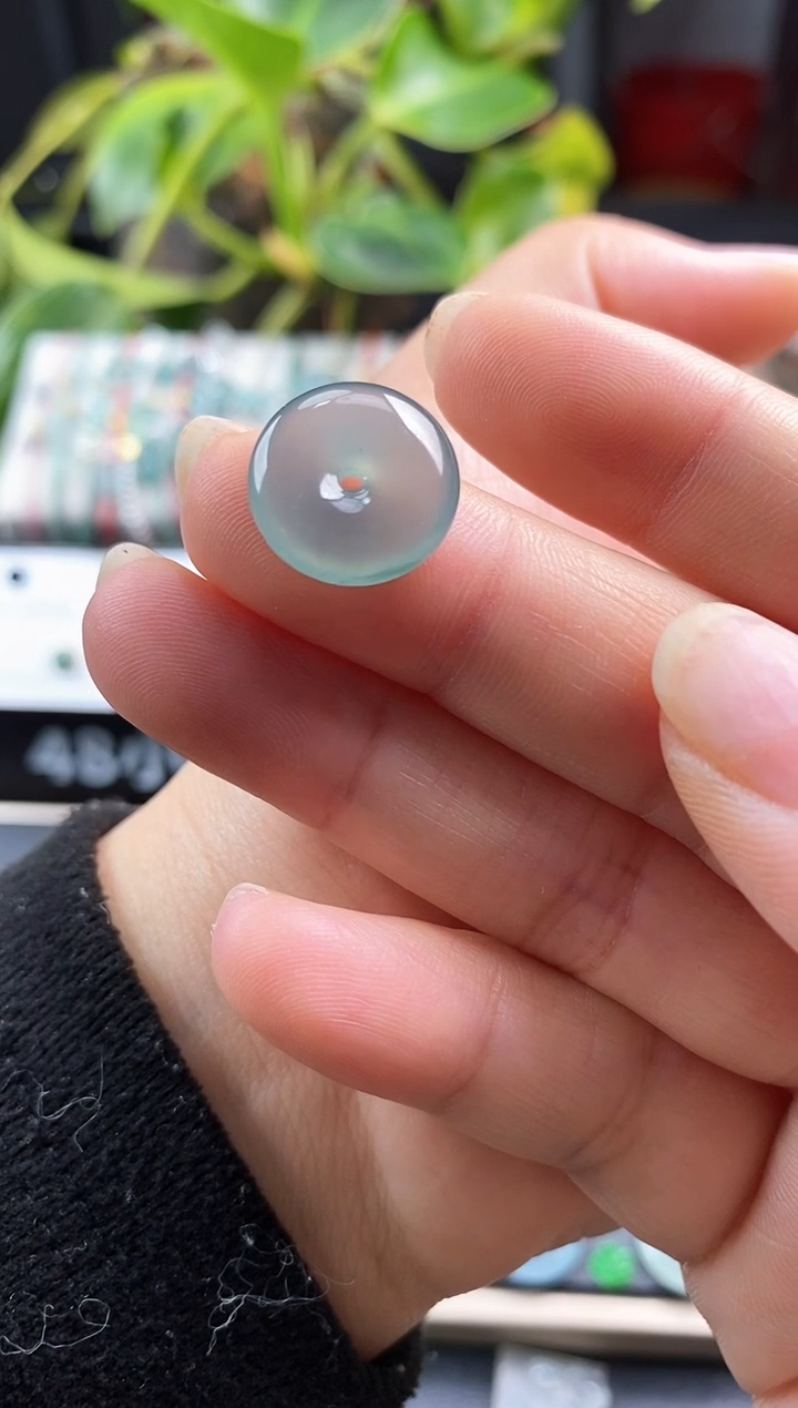 【闪购商品】翡翠颈饰未镶嵌平安扣