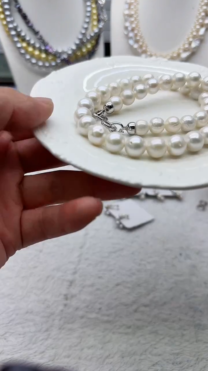 淡水珍珠未镶嵌套链12