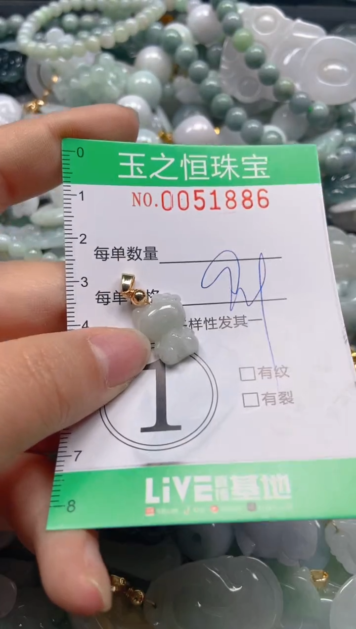 【闪购商品】翡翠颈饰未镶嵌闪购0051886