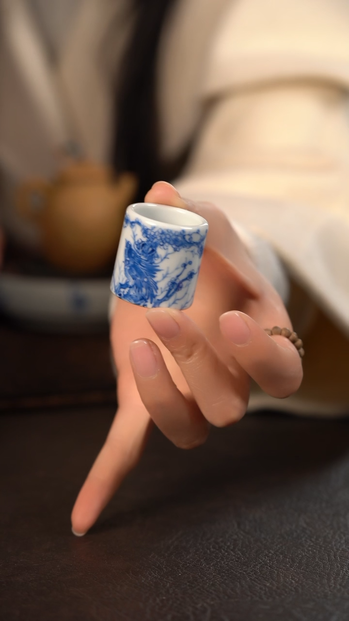 【闪购商品】杯聚澜堂喜上眉梢扳指盖置
