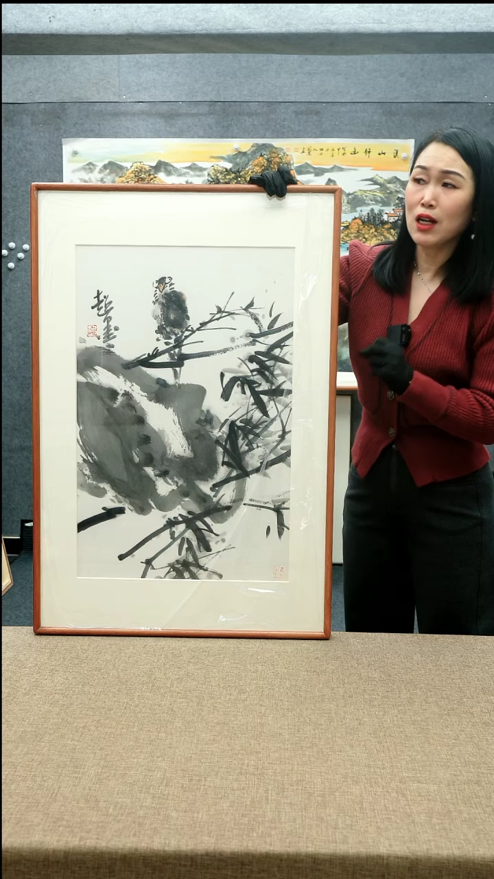 【闪购商品】国画62*92郑志超老师花鸟