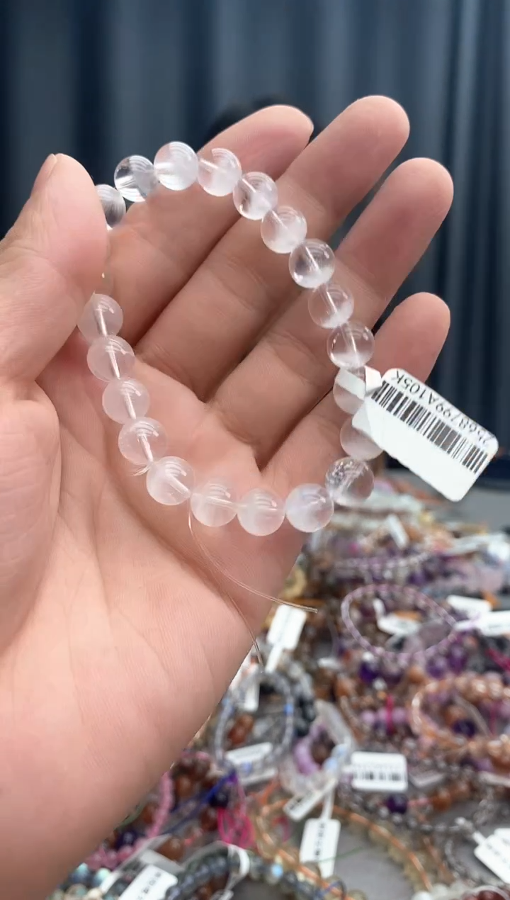 【闪购商品】水晶手链未镶嵌白幽灵