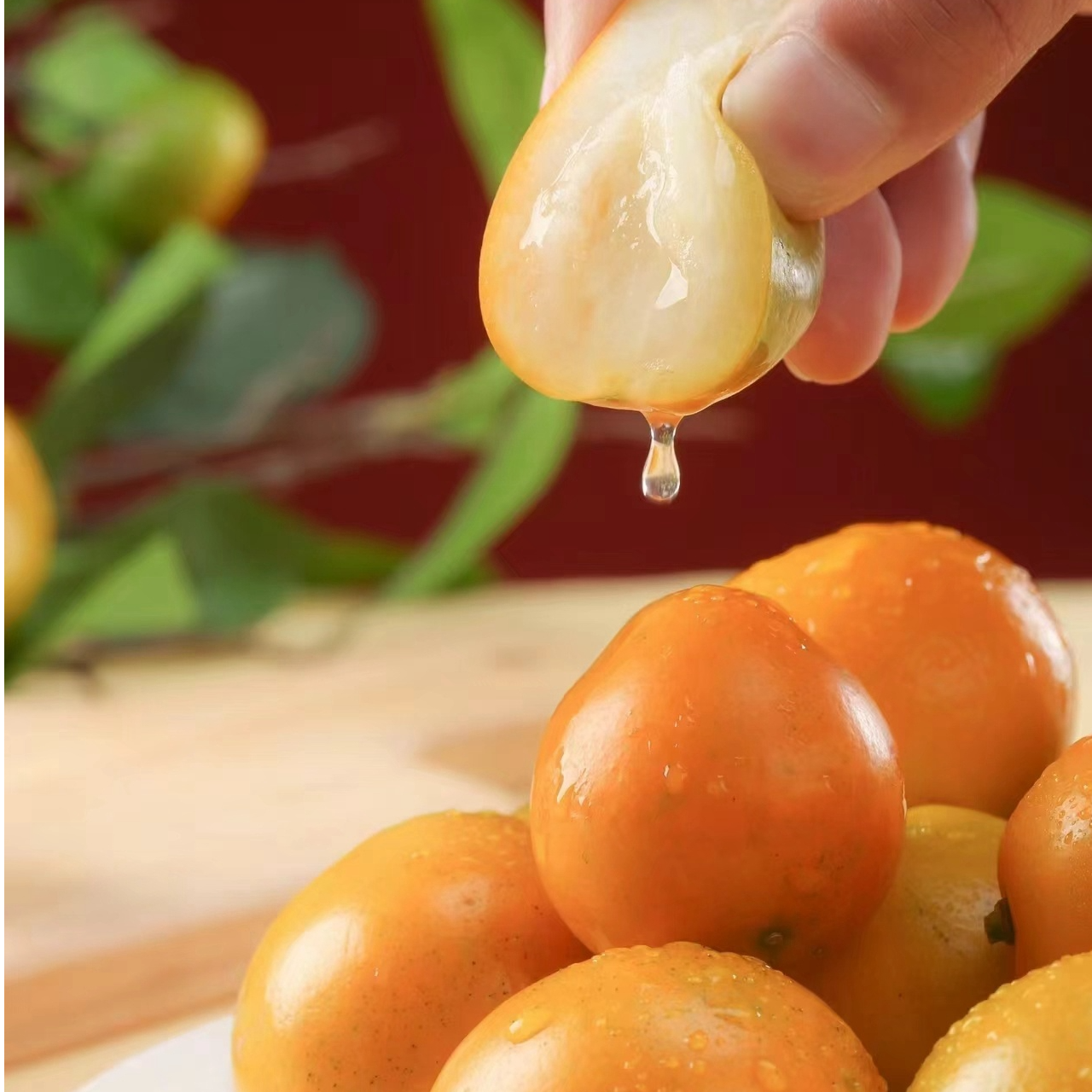 【彩箱装】第三代广西融安脆蜜金桔纯甜现摘现发新鲜水果