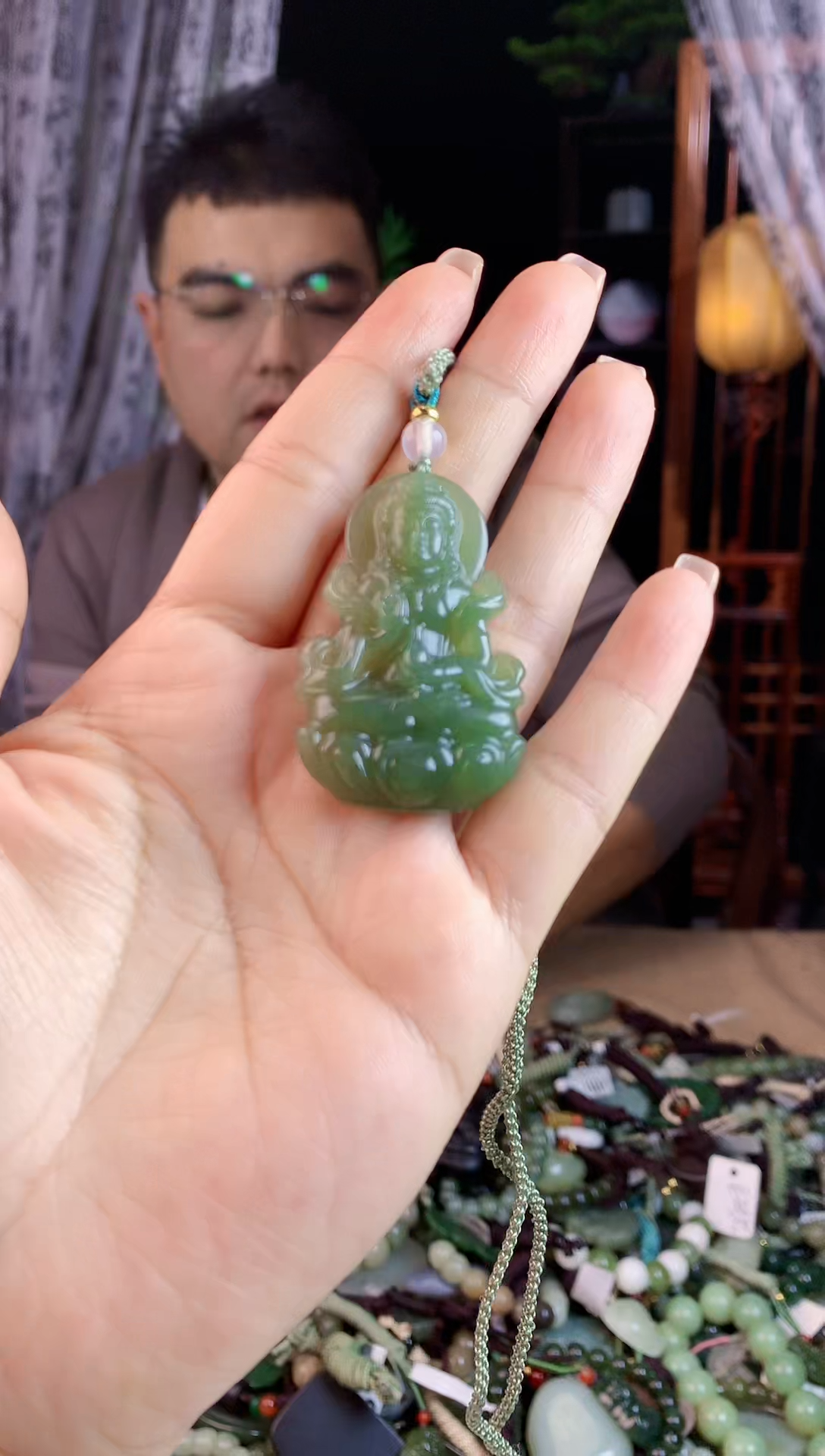 【闪购商品】和田玉挂件未镶嵌1