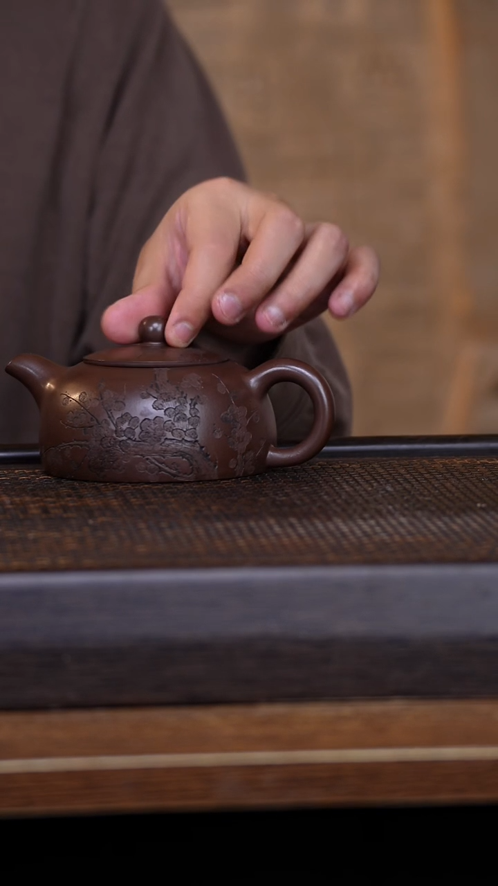 茶壶紫砂宜兴手工原矿紫砂壶001