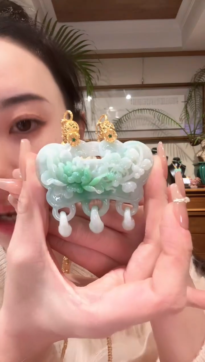 【闪购商品】翡翠颈饰未镶嵌国风