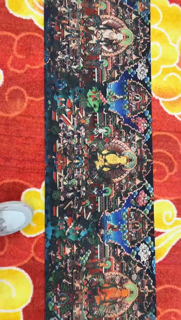 卷轴画唐卡TK16078