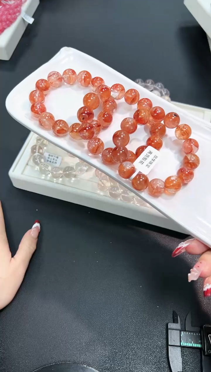【闪购商品】水晶手串未镶嵌4D多样性发其一/1条默认微瑕