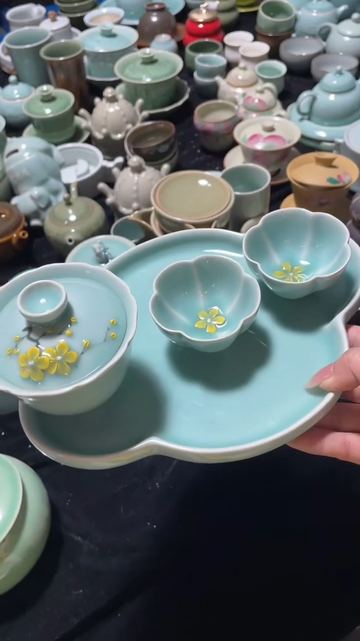 【闪购商品】特价福利 微瑕 慧仙青瓷