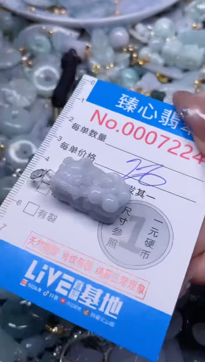 颈饰未镶嵌翡翠7224