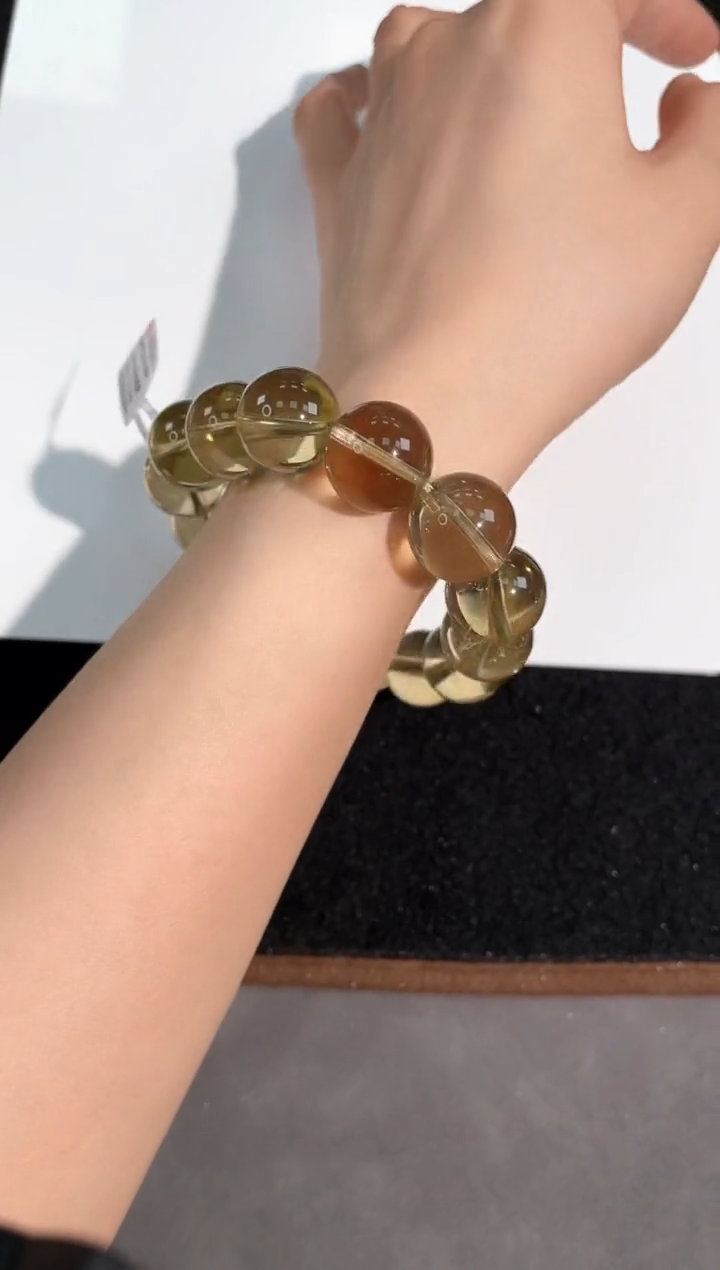 【闪购商品】水晶手链未镶嵌64号魔晶宙斯单圈16mm