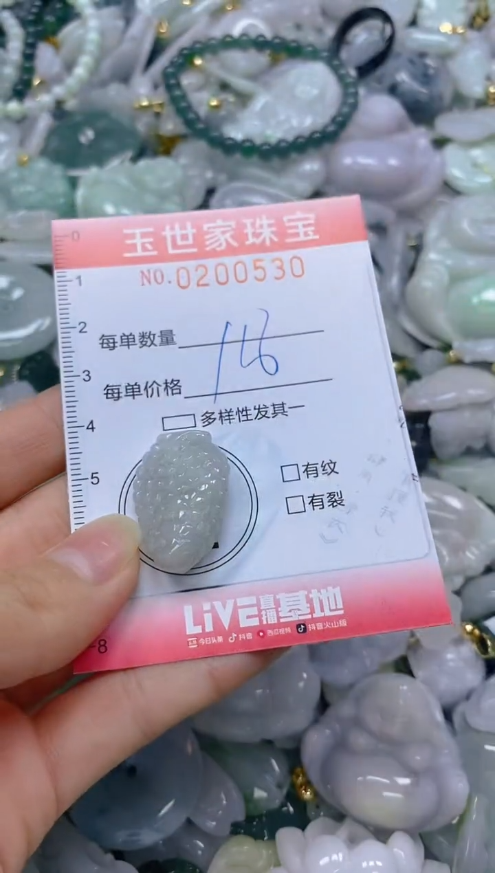 【闪购商品】翡翠颈饰未镶嵌闪购0200530