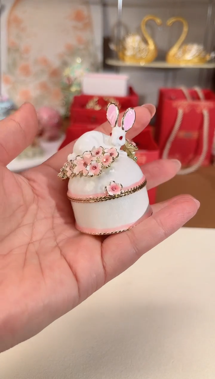 【闪购商品】易尚宝珐琅彩首饰盒