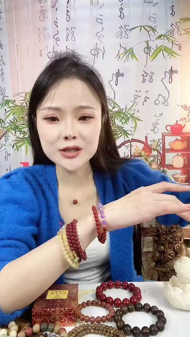 【闪购商品】白玉菩提吊坠砂砂双圈设计款带紫珠