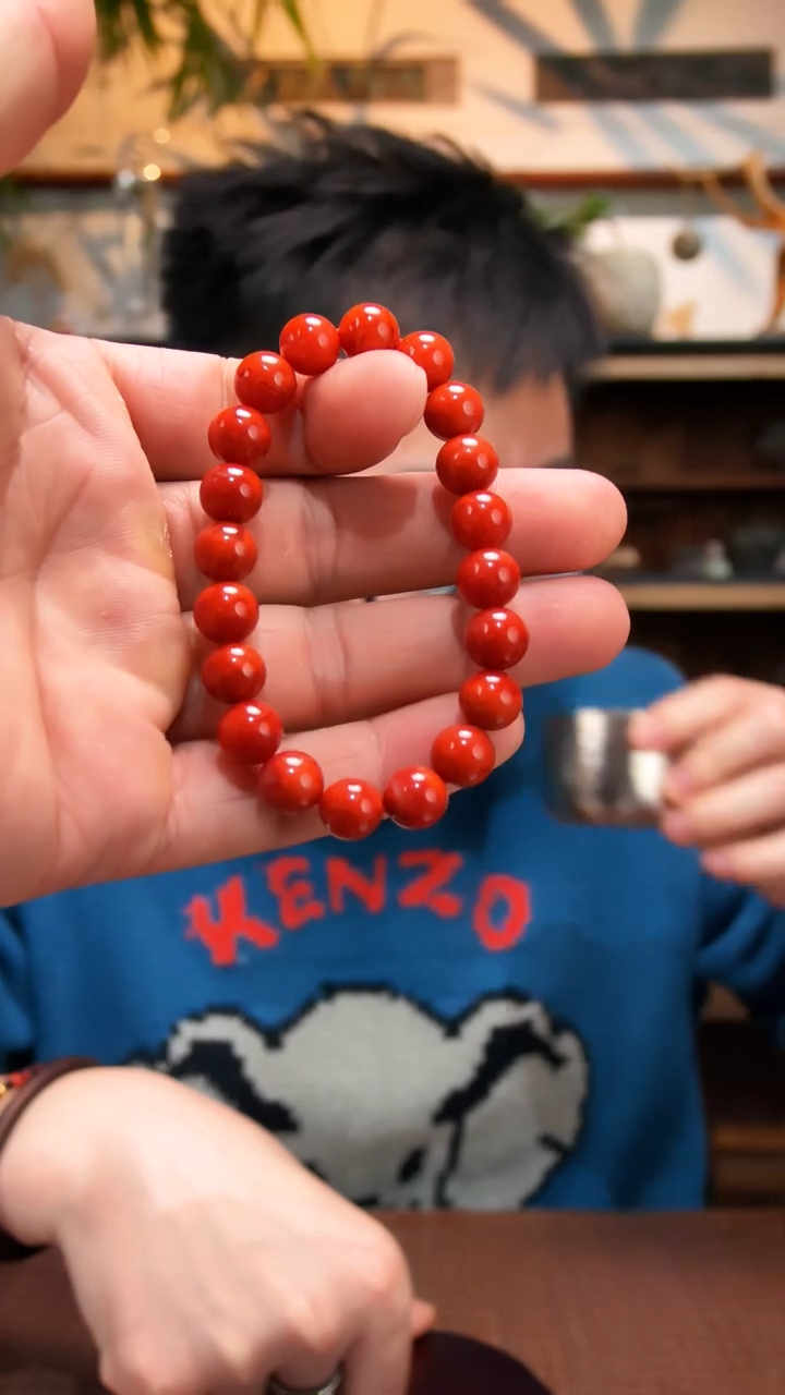 未镶嵌手串南红玛瑙南红手串DN10*
