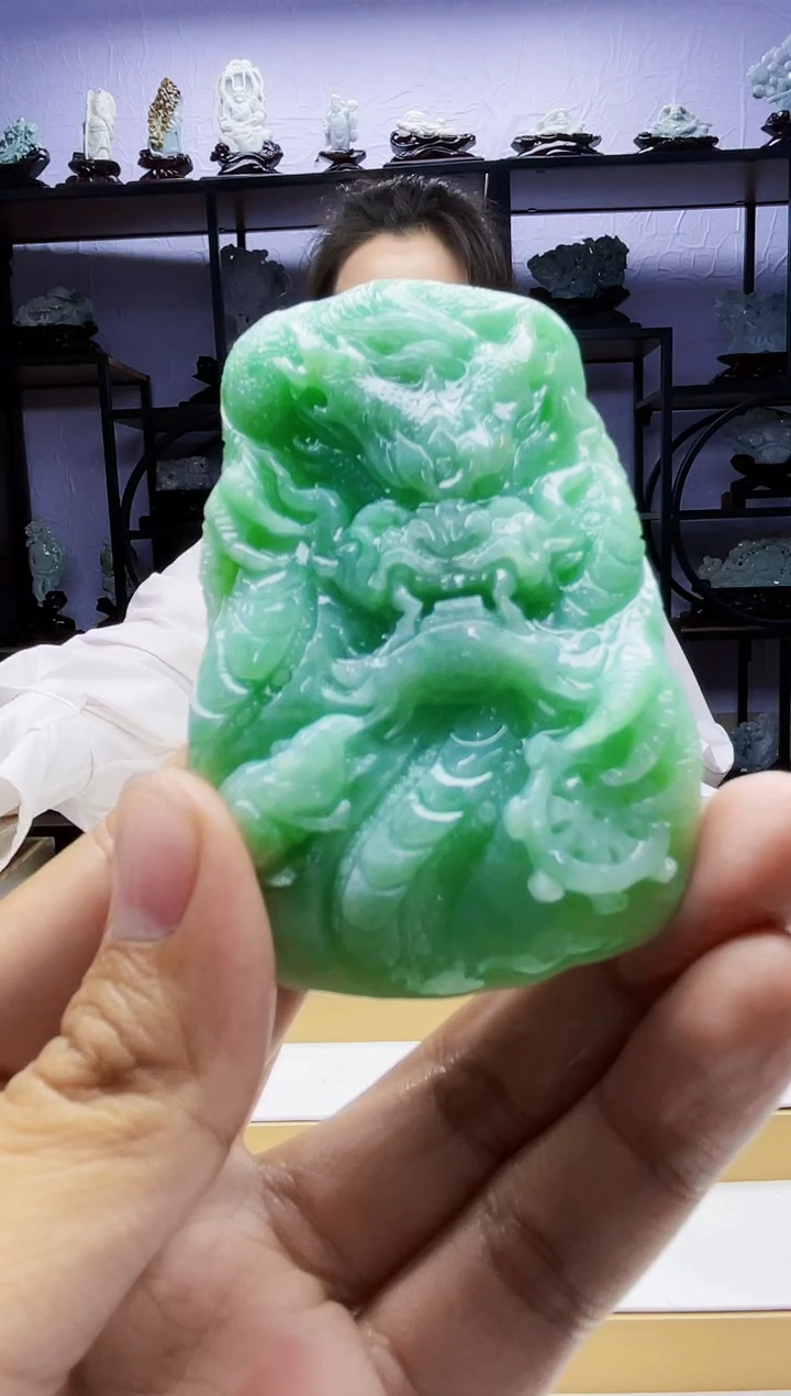 【闪购商品】定制翡翠未镶嵌毛货02130066