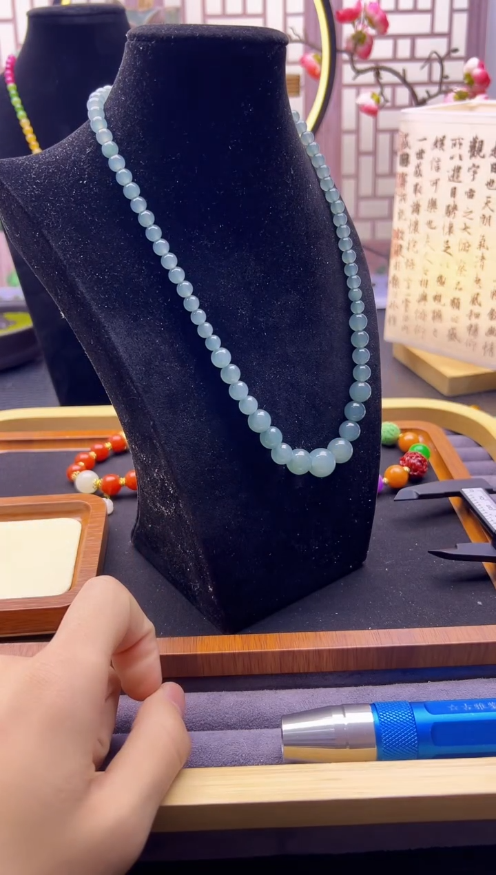 【闪购商品】翡翠颈饰银S925镶嵌X253          