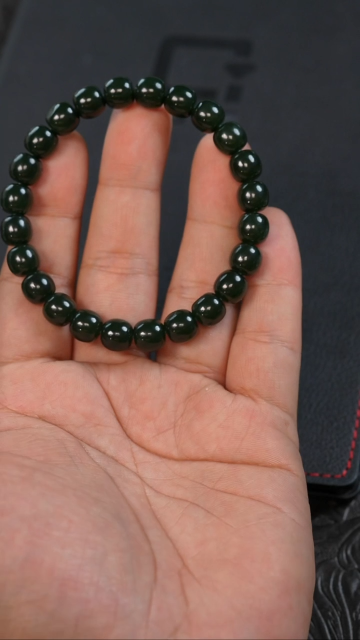 未镶嵌手链和田玉多样性发一件03