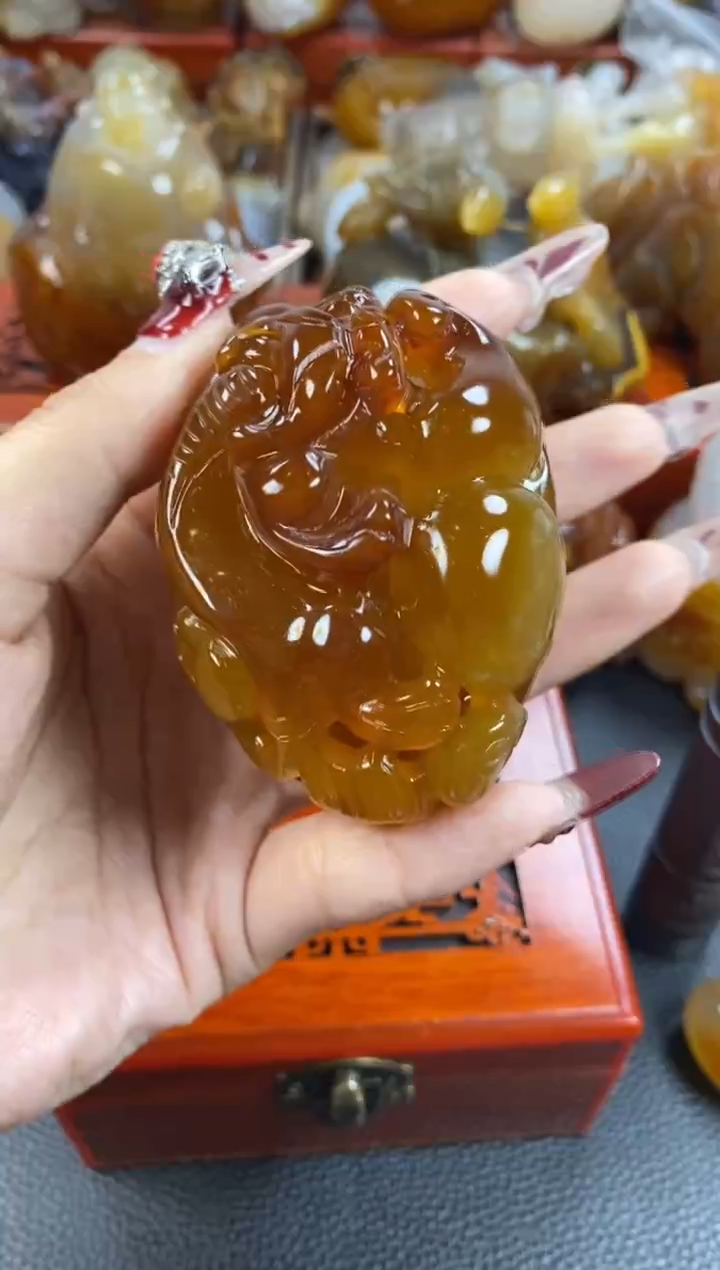 【闪购商品】玛瑙/玉髓手把未镶嵌1