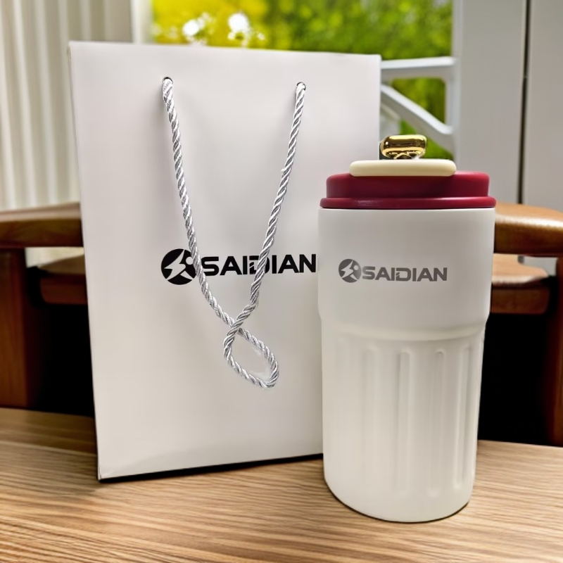 赛电M7智能手表礼盒赠品保温水杯450毫升大容量便捷保温杯