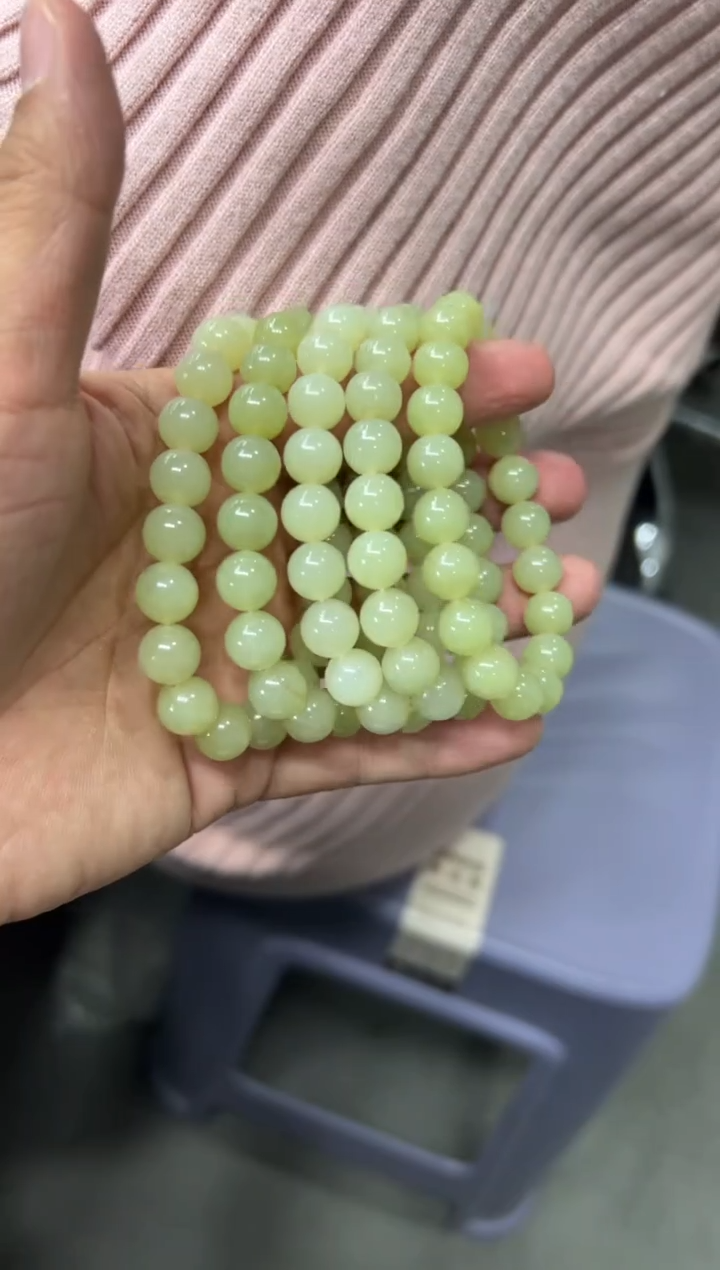 未镶嵌手串和田玉若羌微色差卡10多样性发货拍一发一m