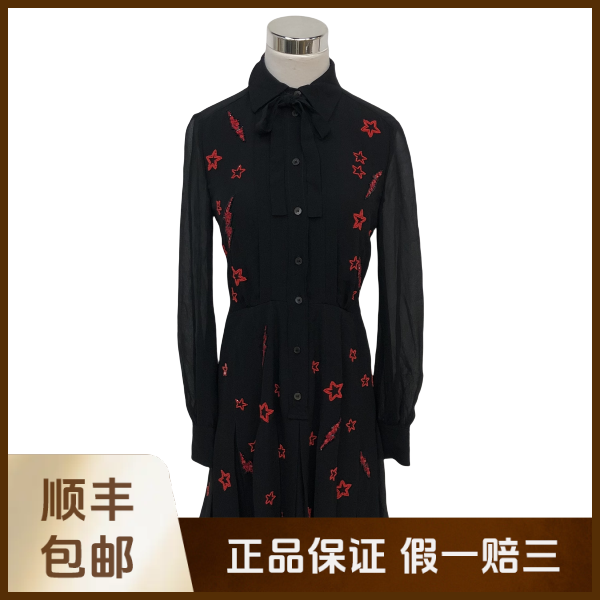 妃鱼/谬谬/桑蚕丝/连衣裙/95新/沐九24