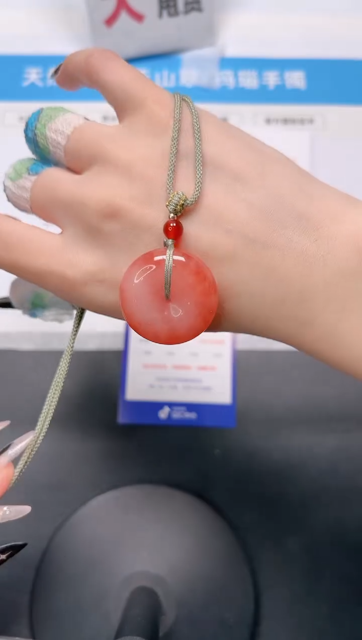 【闪购商品】石英质玉手镯未镶嵌79-平安扣