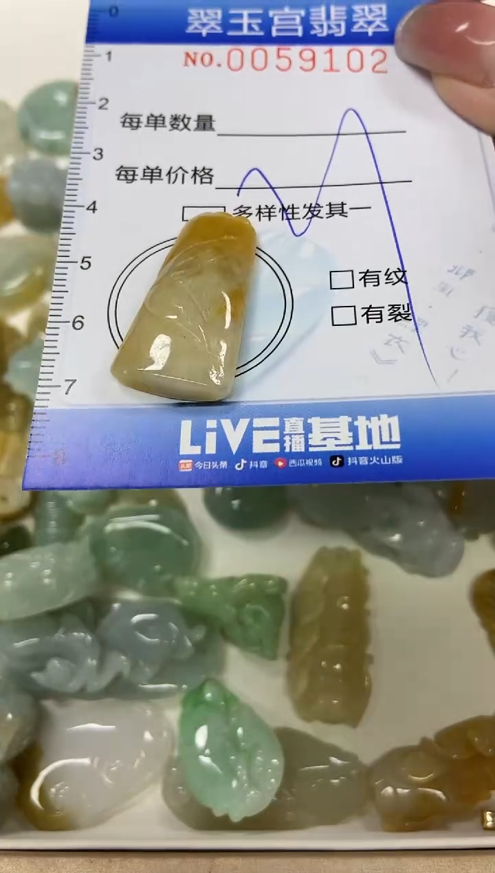 【闪购商品】翡翠颈饰未镶嵌闪购0059102