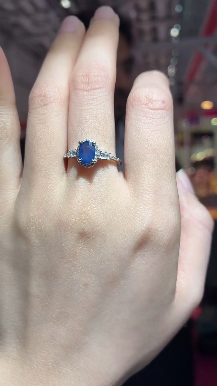 其他蓝宝石银S925镶嵌（扎德严选）