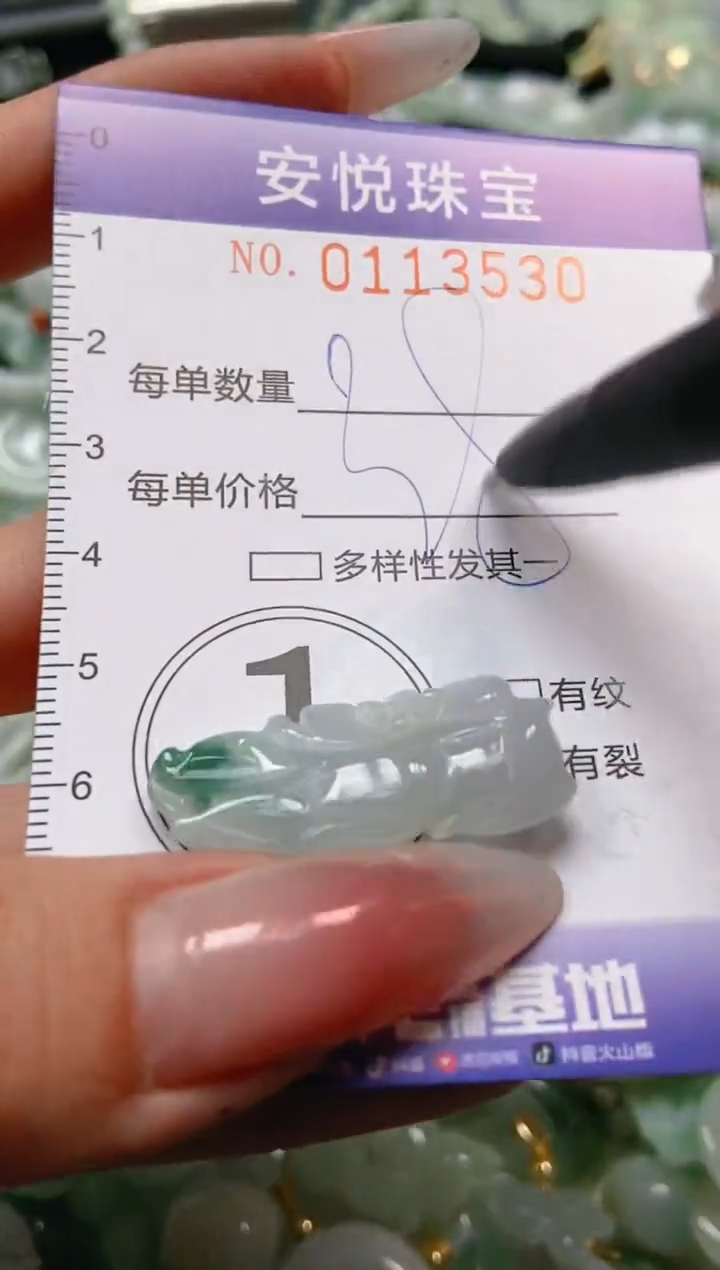 【闪购商品】翡翠颈饰未镶嵌闪购0113530