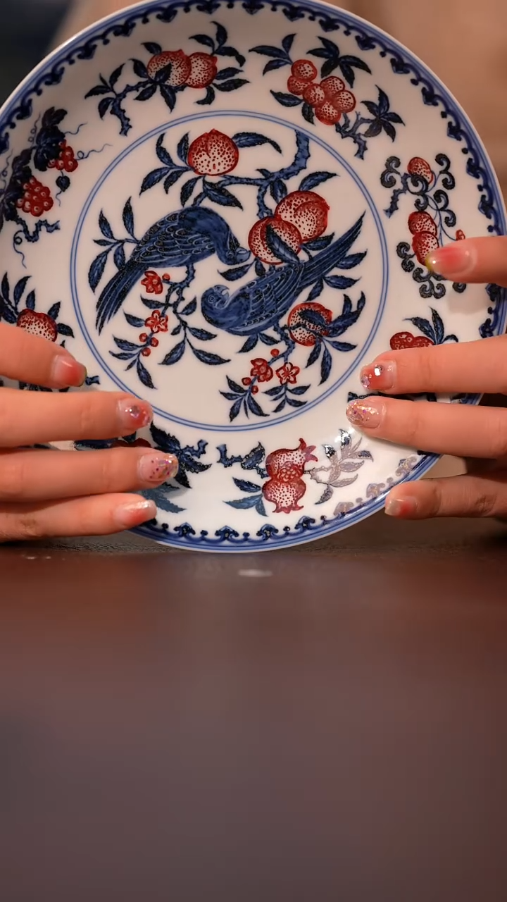 【闪购商品】杯永明尚玩鹦鹉寿桃壶承1