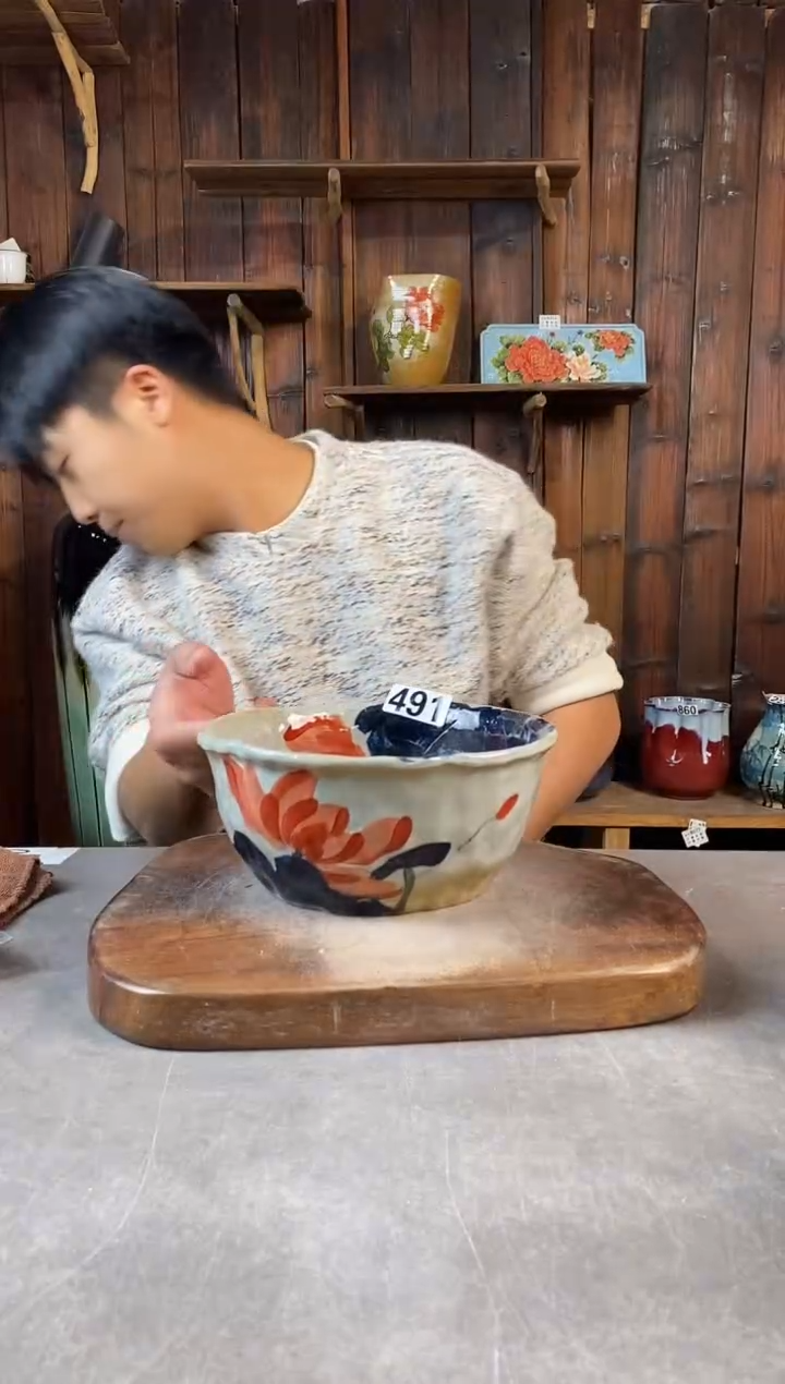 碗491，开窑上新，超值陶瓷