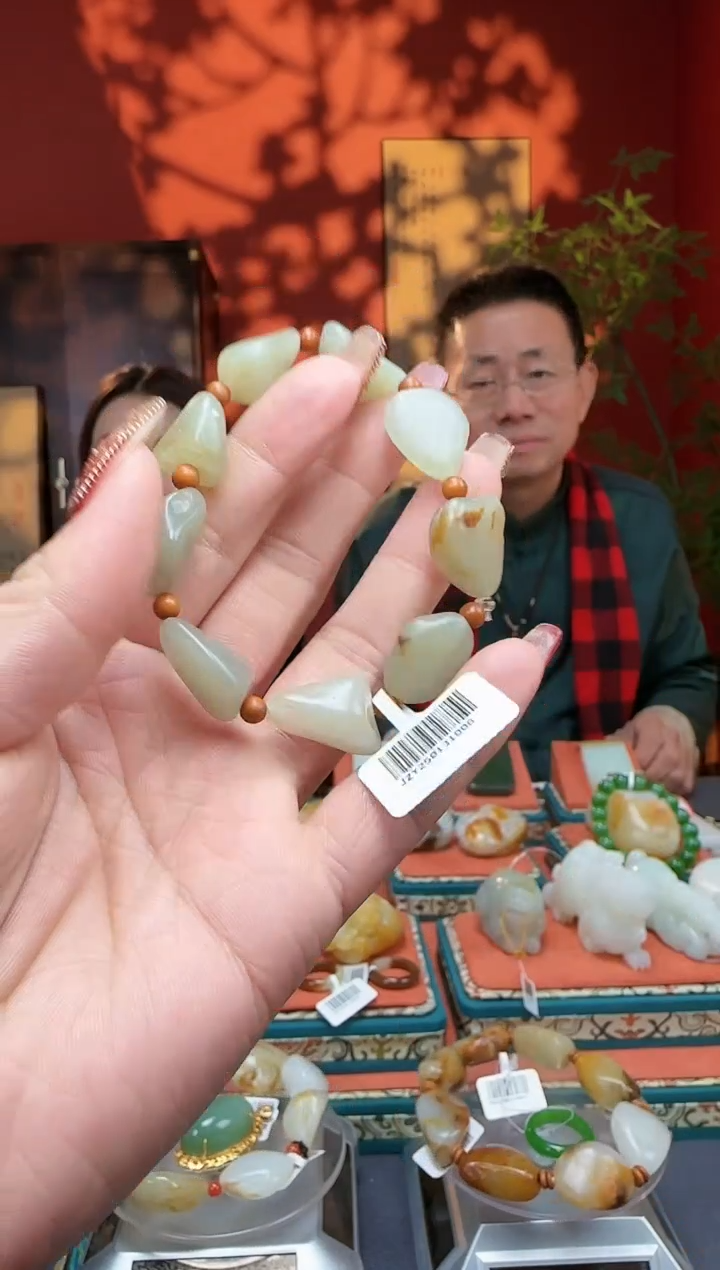 【闪购商品】和田玉手串未镶嵌手串27