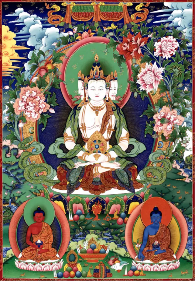 唐卡大日如来TK16135