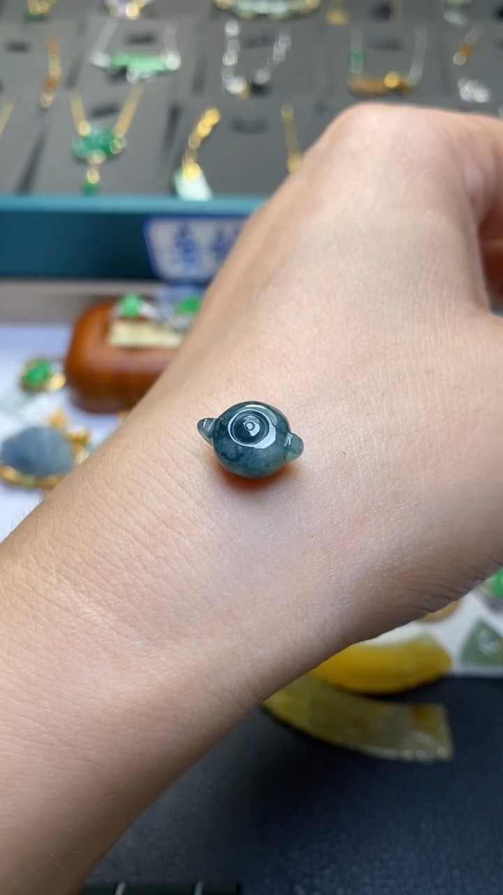 颈饰未镶嵌翡翠净货40429