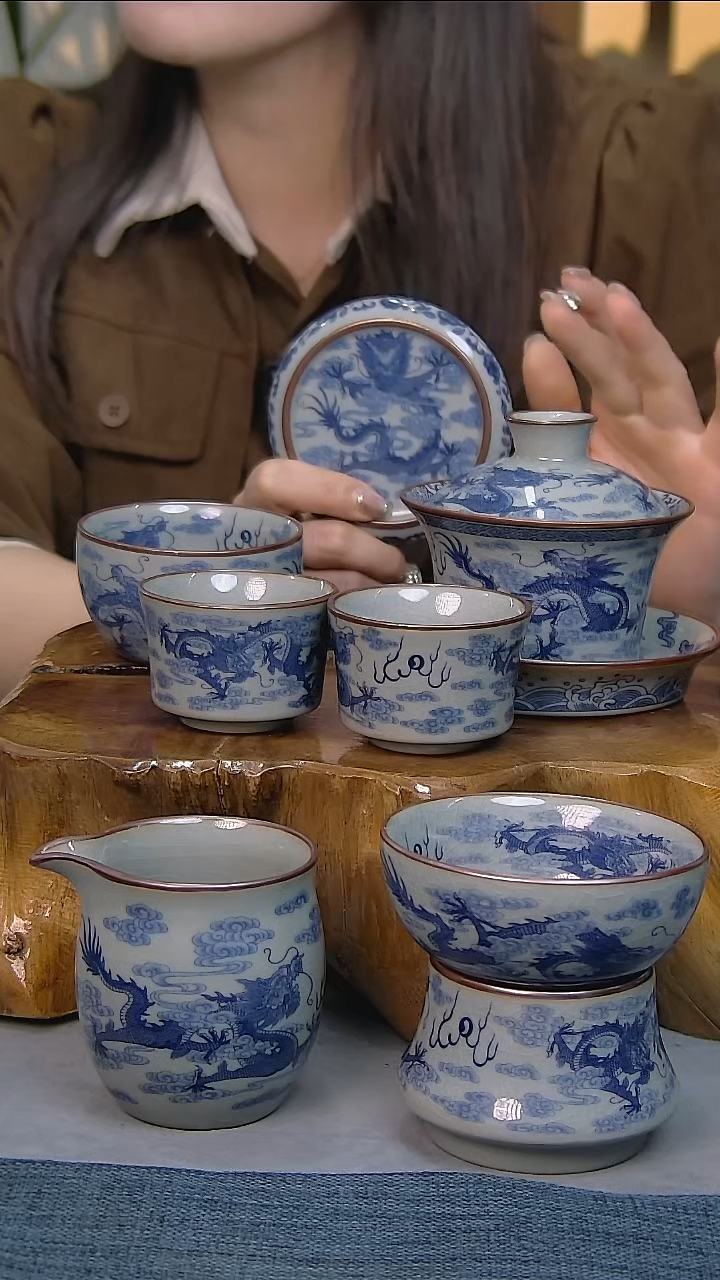 简装家用款7件套 陶瓷家用茶具系列