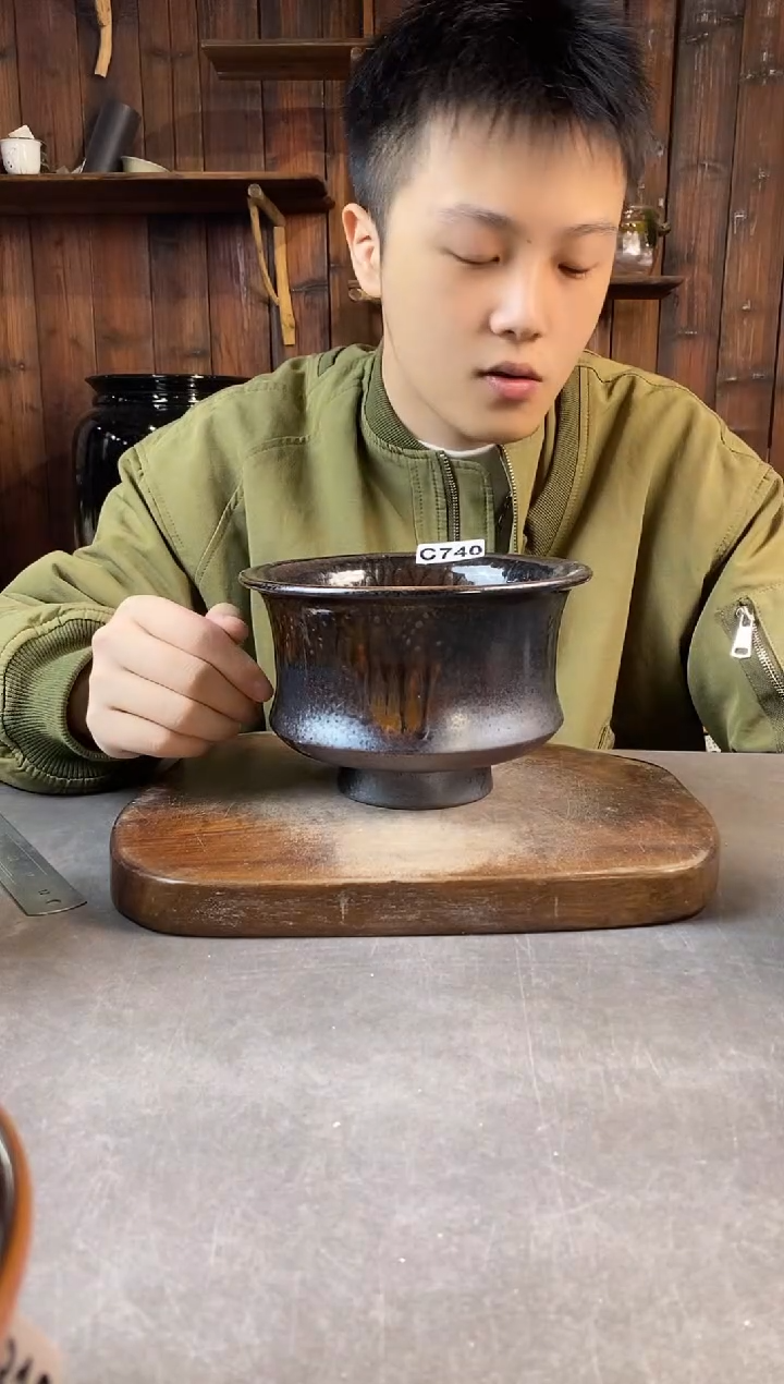 碗740，手工手绘，超值陶瓷