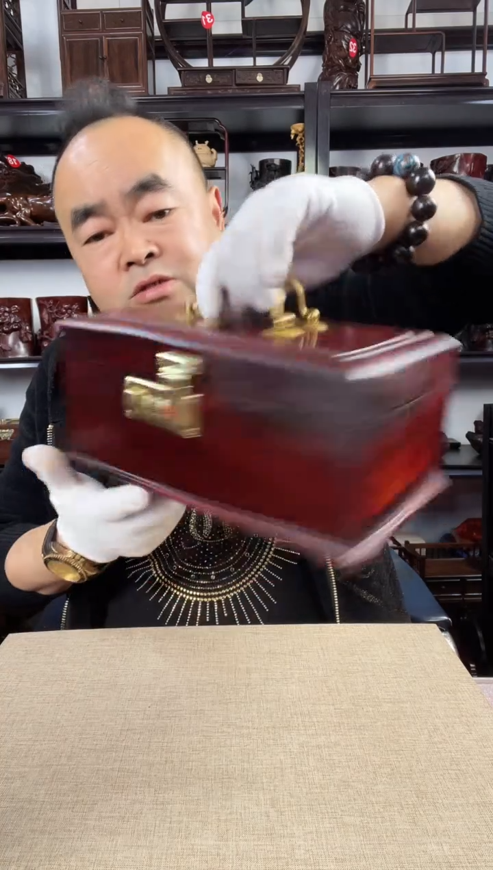 木862瑕疵老李红木工艺品