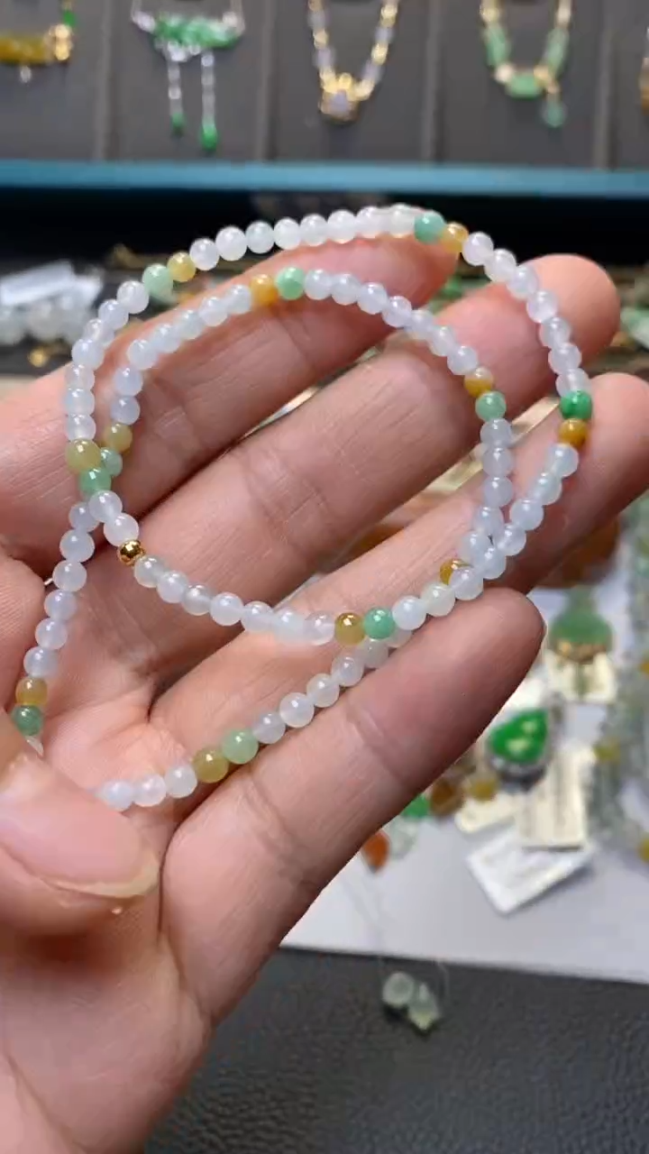 颈饰未镶嵌翡翠多样性发一39827