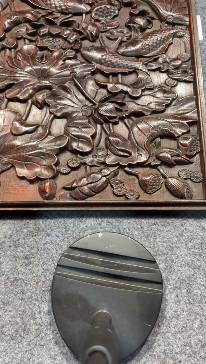 【闪购商品】花梨木类拆件雕刻板 以直播间截图为准D090