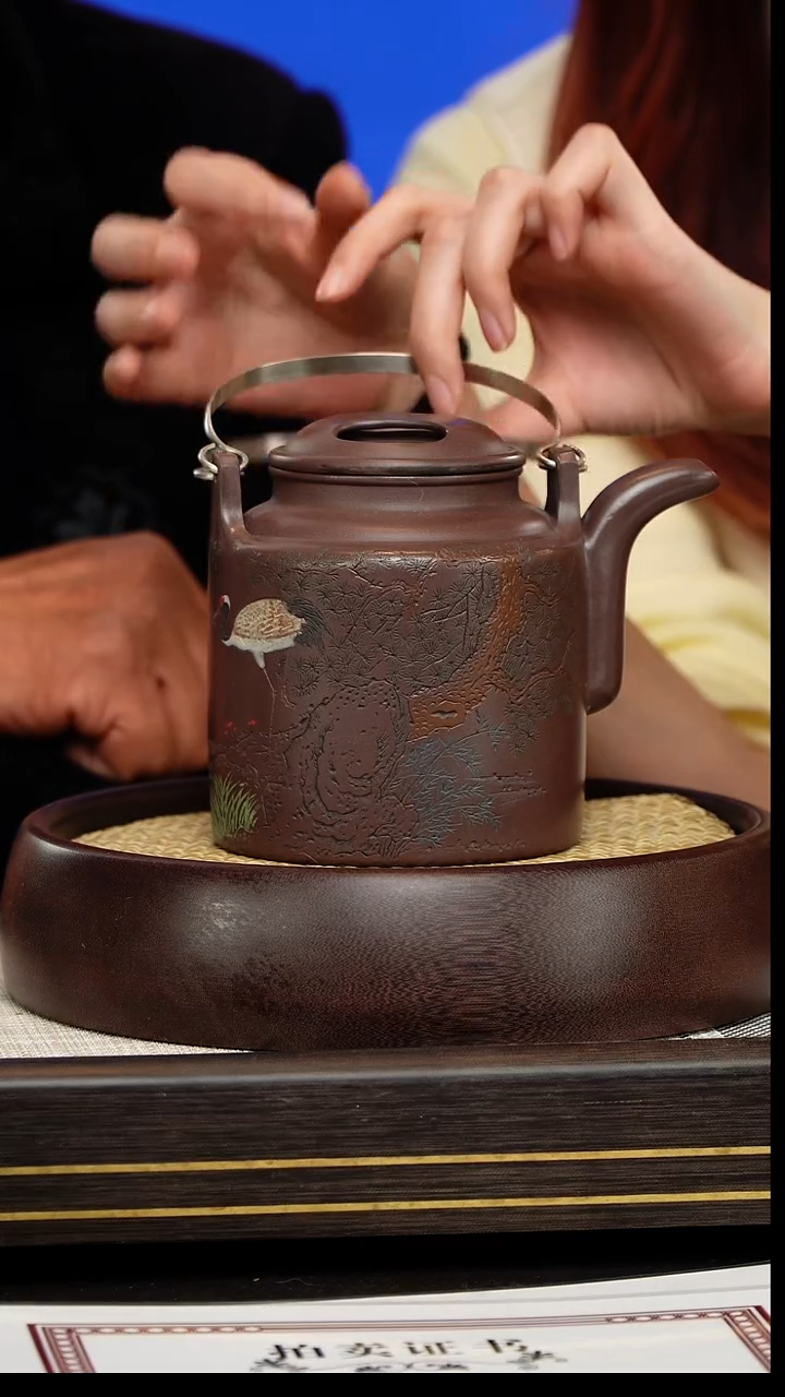 茶壶紫砂陈小听 