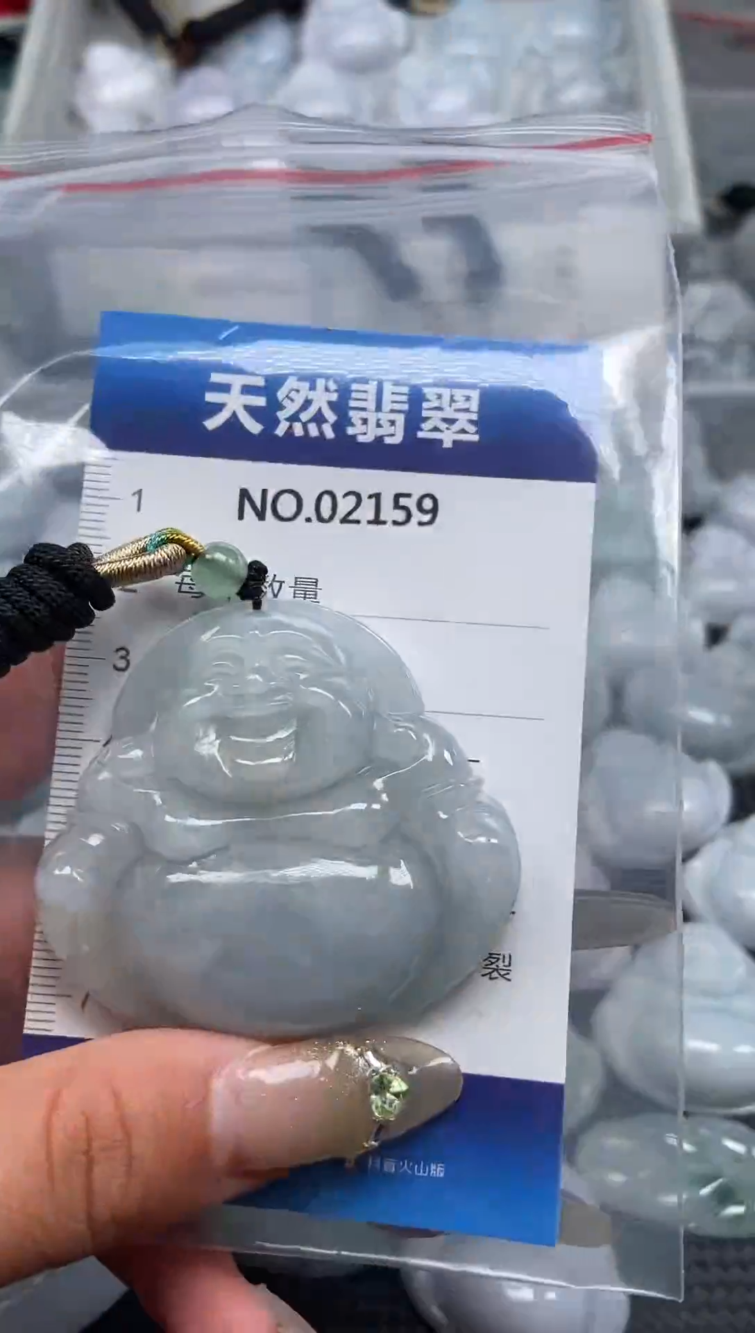 翡翠未镶嵌颈饰纯天然A货翡翠2159