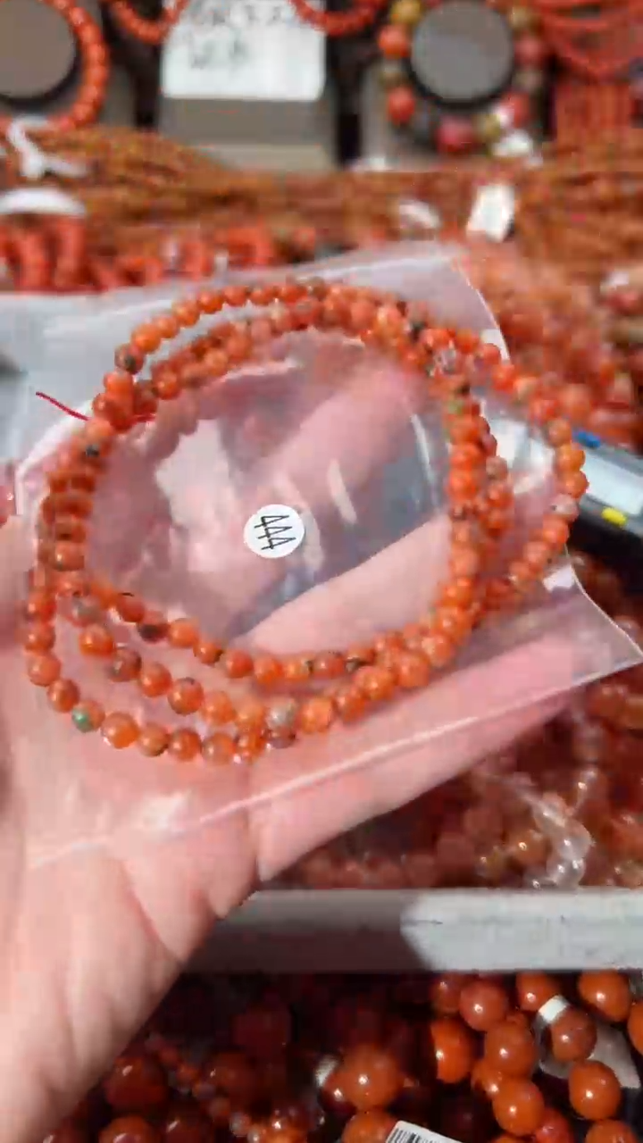 【闪购商品】南红玛瑙手串未镶嵌5+