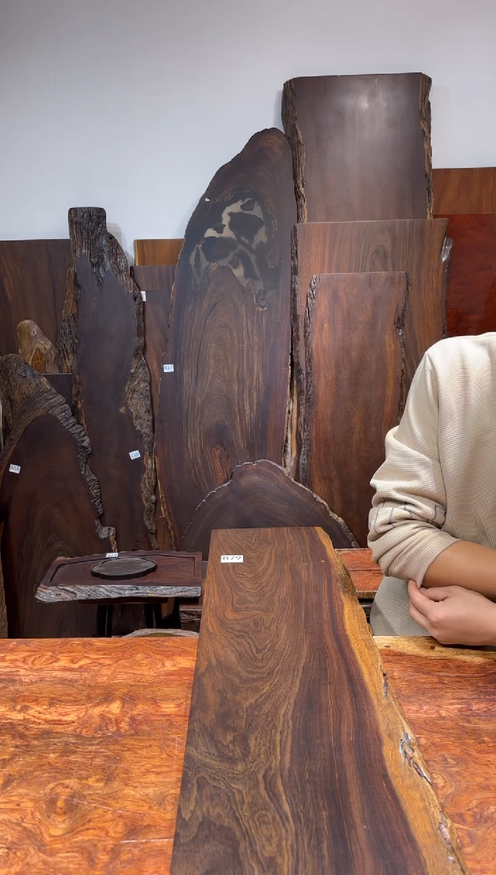 风车木（黑檀木）尺寸106*26*2.1编号879