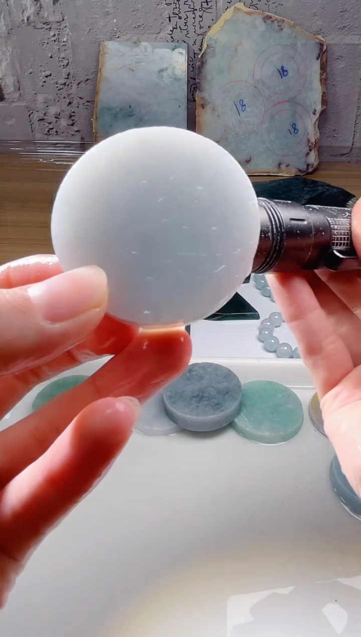 裸石翡翠天然翡翠A货石 南 037